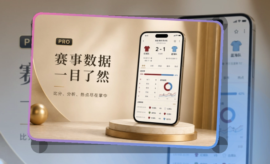 官方移动入口 · 比赛日App入口 · 长期使用更省心界面展示